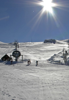 Παρνασσός Χιονοδρομικό Κέντρο - Πίστες Σκί