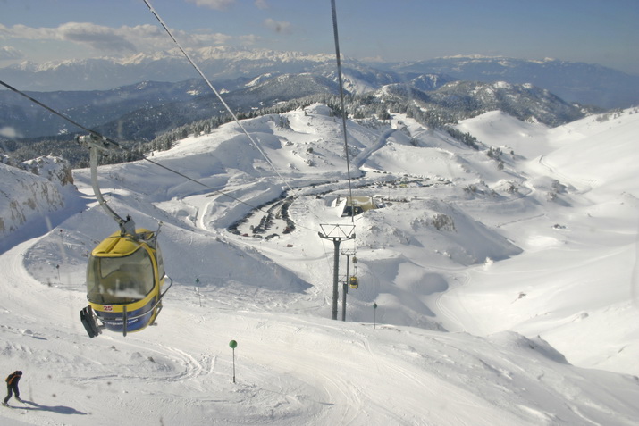 Παρνασσός Χιονοδρομικό Κέντρο - Πίστες Σκί